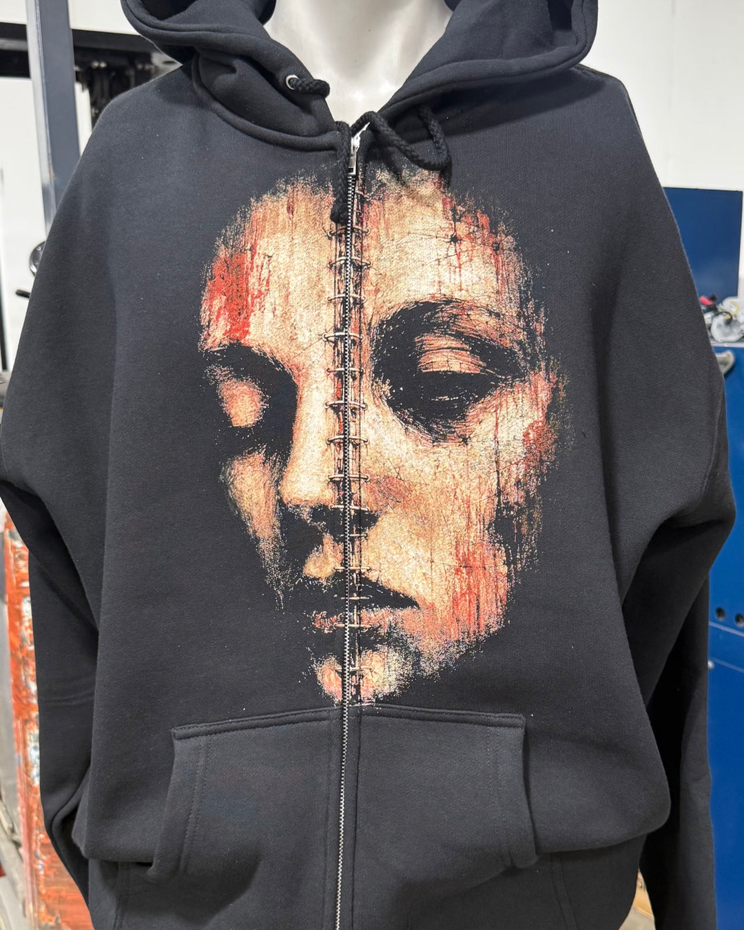 Sutures Zip Hoodie