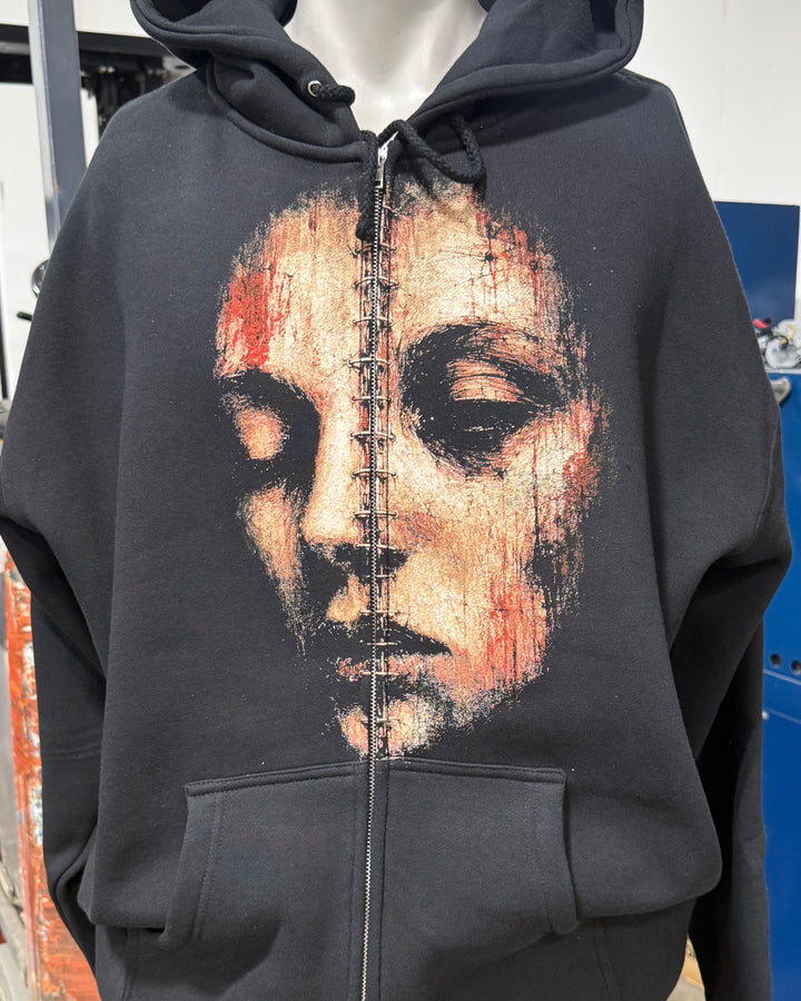 Sutures Zip Hoodie
