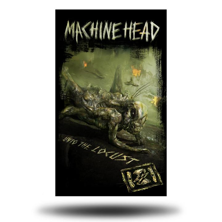 Unto the Locust Anniversary Wall Flag