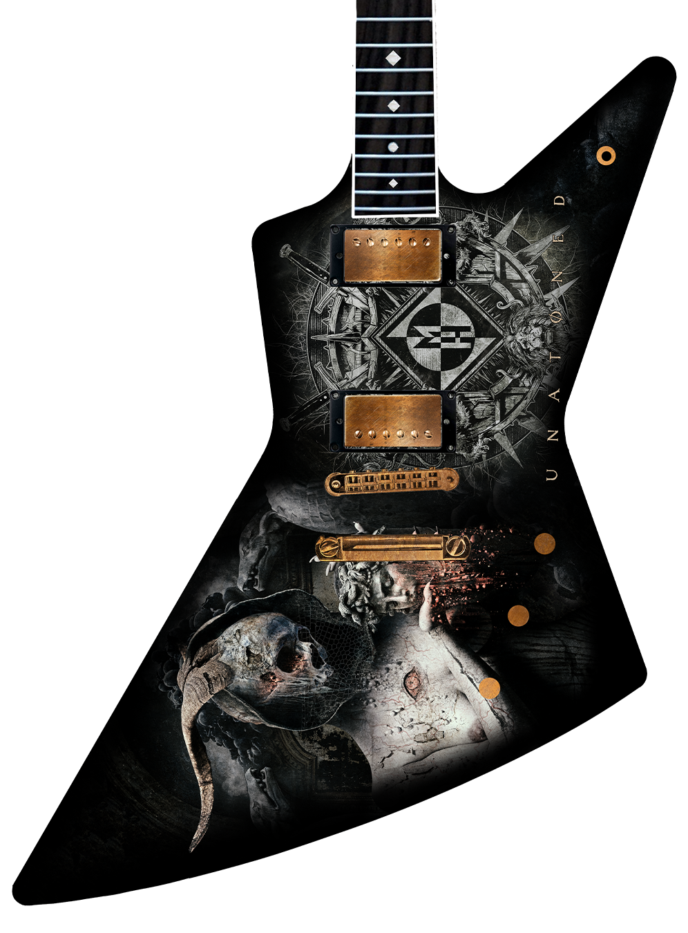 Moline Stage-Played Guitar