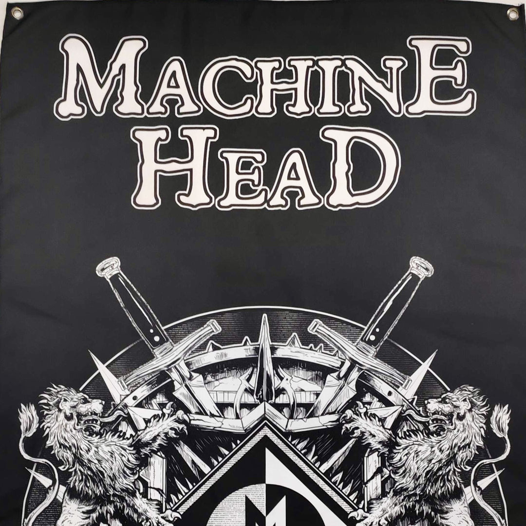 Lion Crest Wall Flag