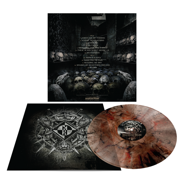 UNATØNED VINYL RED & BLACK SWIRL US – Ten Ton Trading Co.