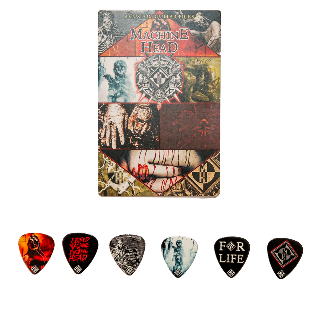 Machine Head マシーンヘッド ピック Machine Head Pick Pack US – Ten Ton Trading Co.