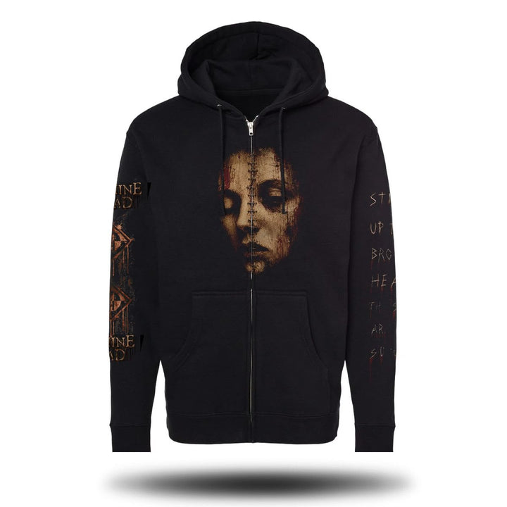 Sutures Zip Hoodie