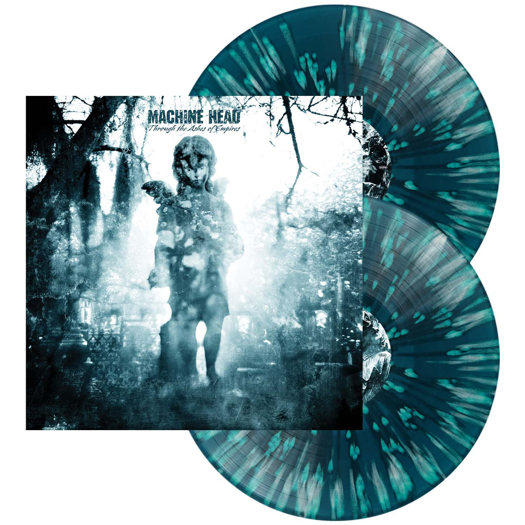 Through The Ashes of Empires Blue Splatter Vinyl US
