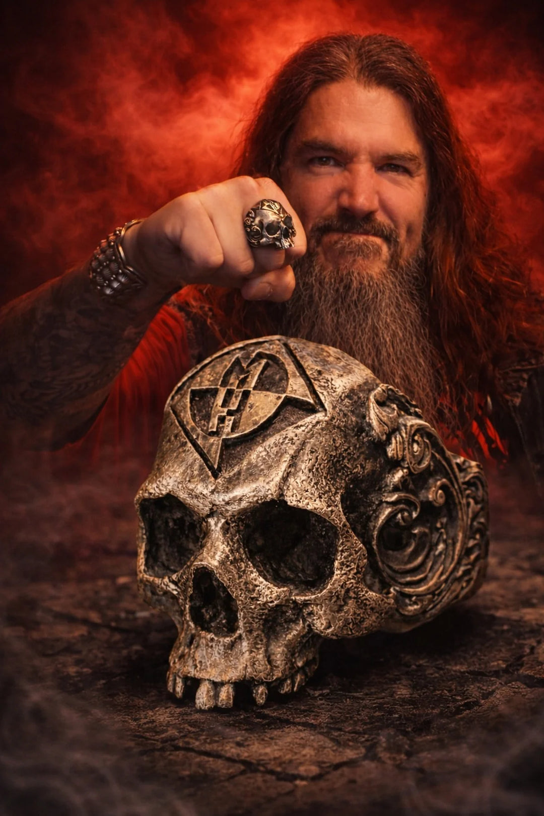 Limited Edition MH Skull Ring