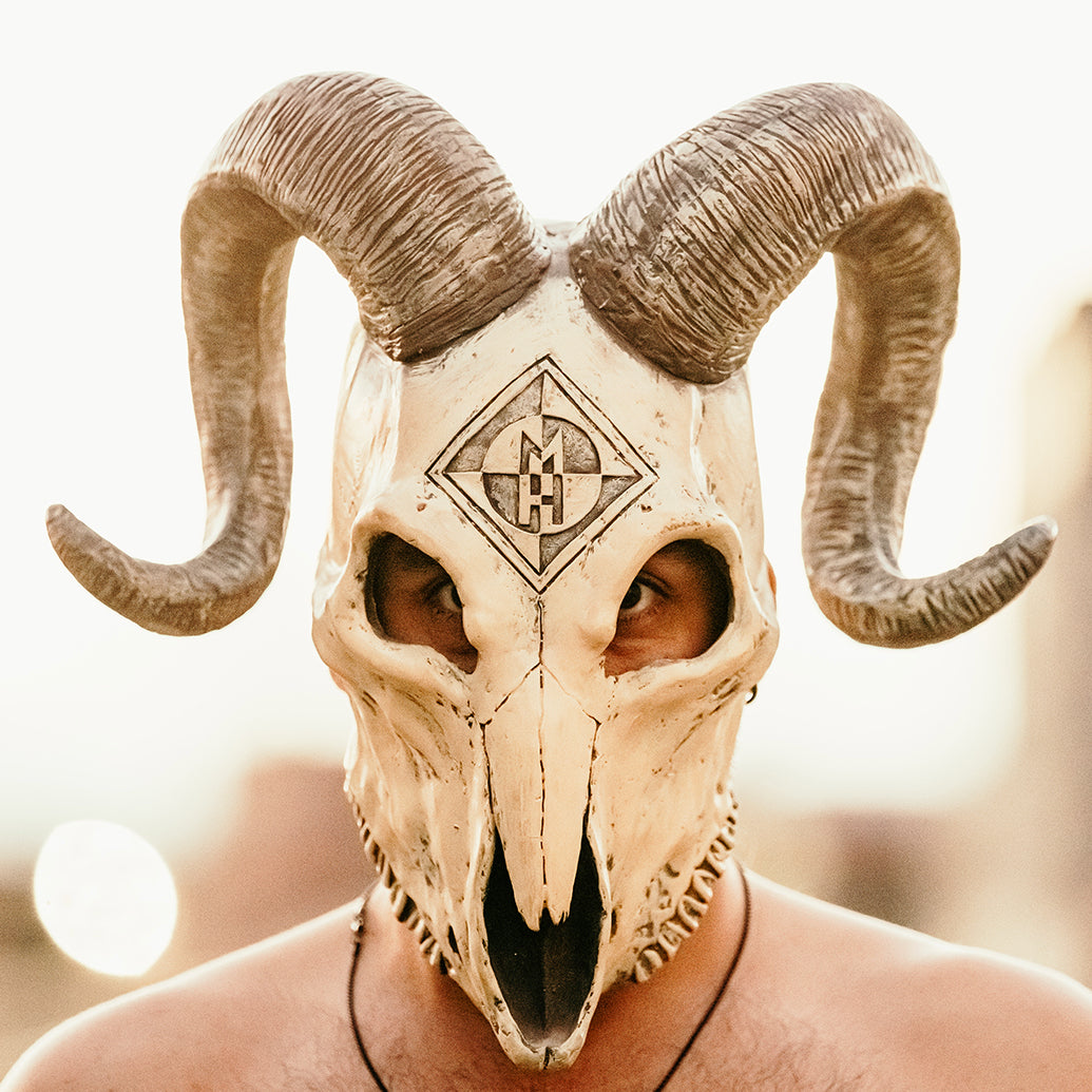 ØF KINGDØM AND CRØWN Ram Skull Mask